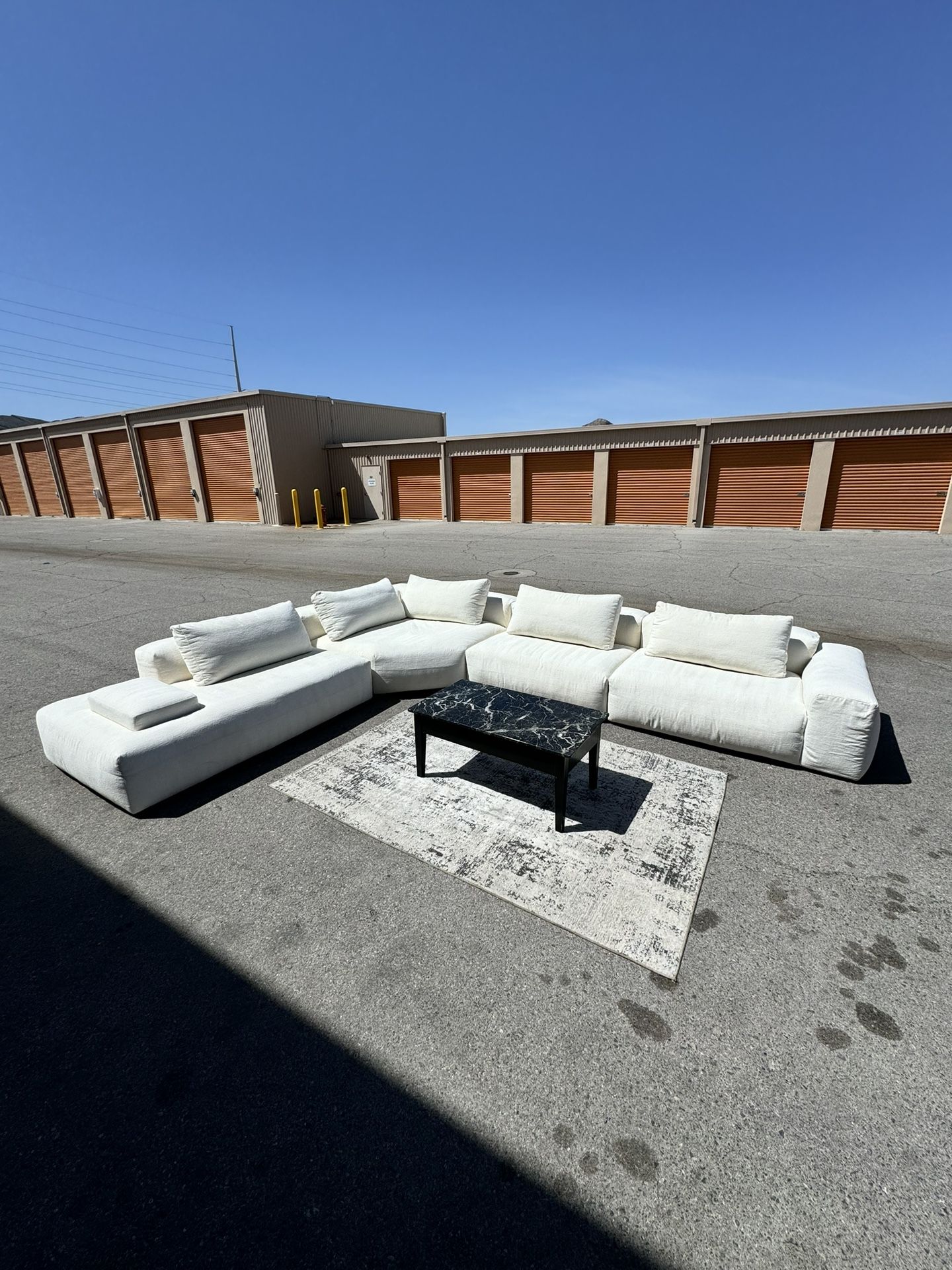 Free Delivery* Rene Cazares “Big Sur” Sectional Sofa
