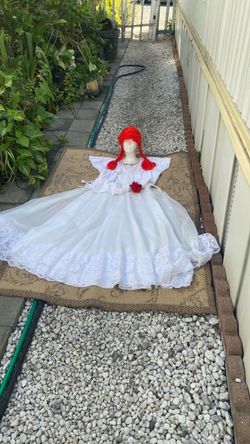 Adults costumes Sz. S. M. L. Doll Annabelle crossover Friday Halloween