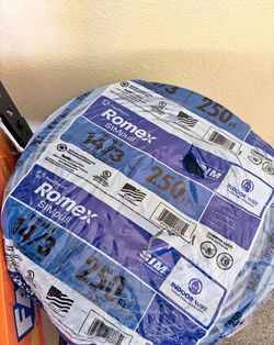 14/3 Romex wire 250 ft. New