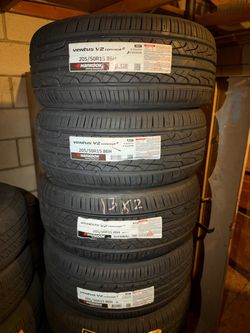 205/50R15 Hankook 4 new tires mounted and balanced