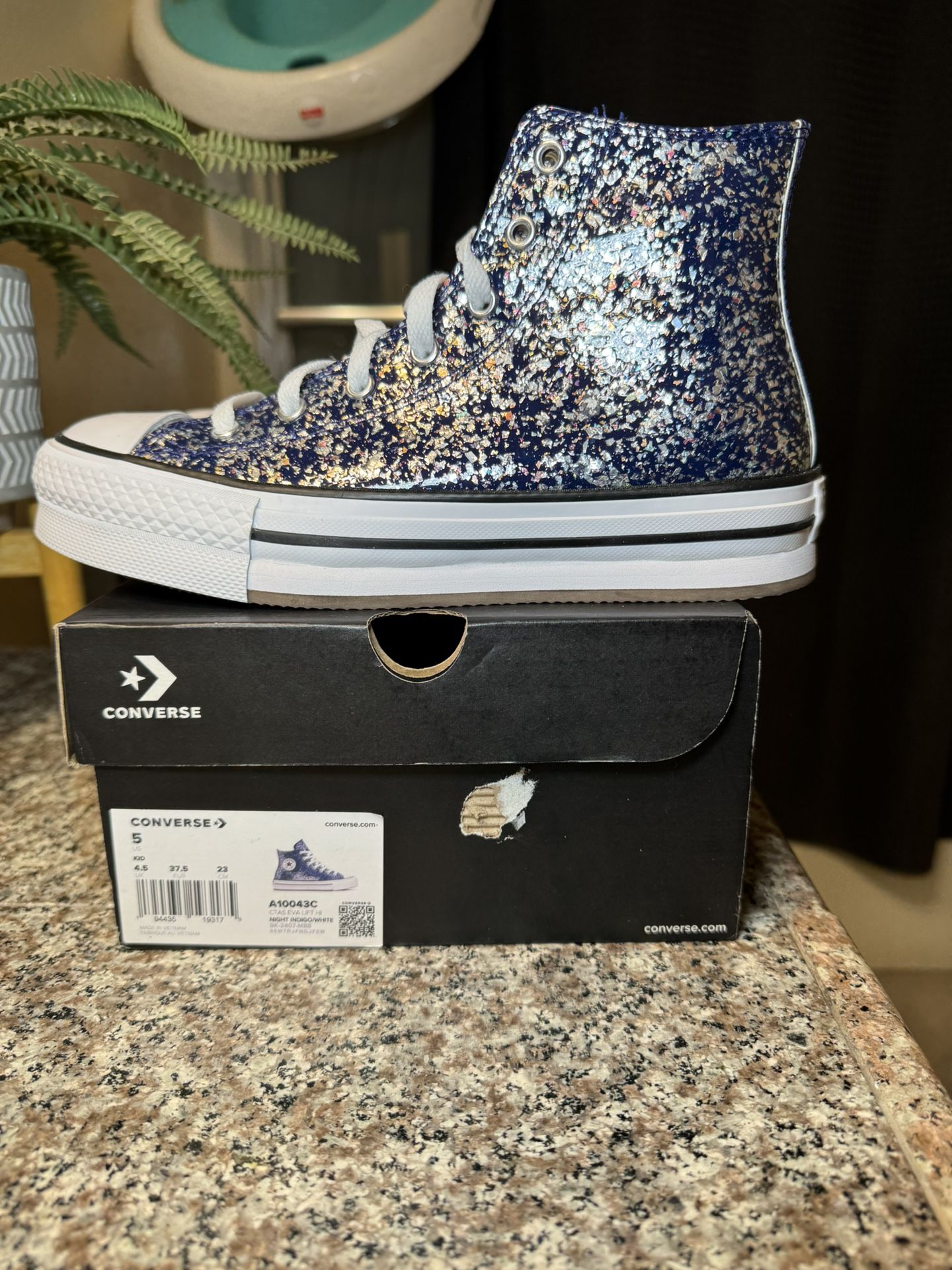 Converse All Star Lift Glitter