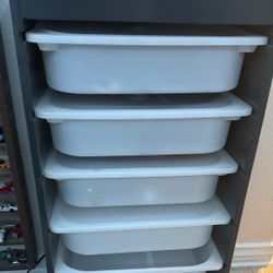 Ikea Storage Container With Bins