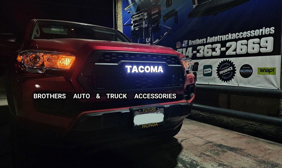 Custom TRD Pro Grille Parilla De Tacoma Tacoma Accessories