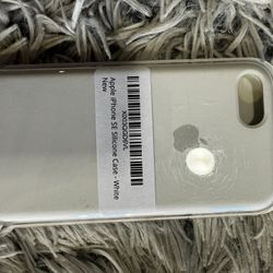 Apple iPhone SE Silicone Case White