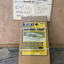 Animal Trap Trampa Para Animal No Deaseados 