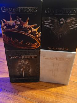 Game Of Thrones Season 1,2,3&4 Bluray Disc