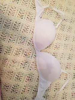 White bra 36C