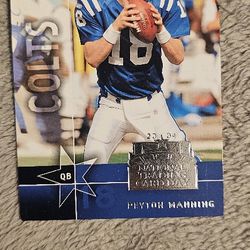 Peyton Manning Rookie Card 