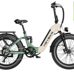Heybike Horizon 24 Inch Foldable Electric Bicycle 1400w Park Motor 28MPH