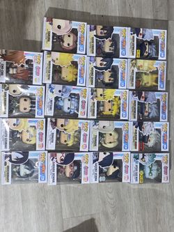 Naruto Boruto Funko Pop Lot