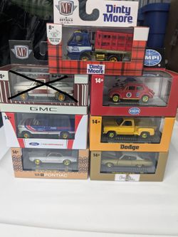M2 Diecast 1/64 Chase Cars