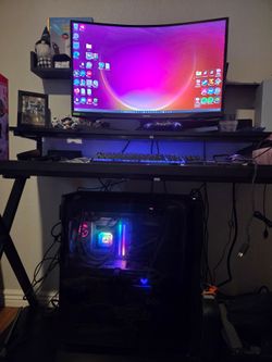i9-13900K + RTX 4080 XL Tower Gaming PC + Curved 27" 1440p Monitor