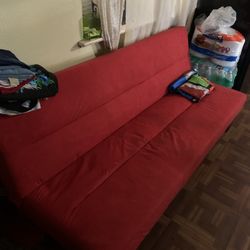 Red Couch/bed 