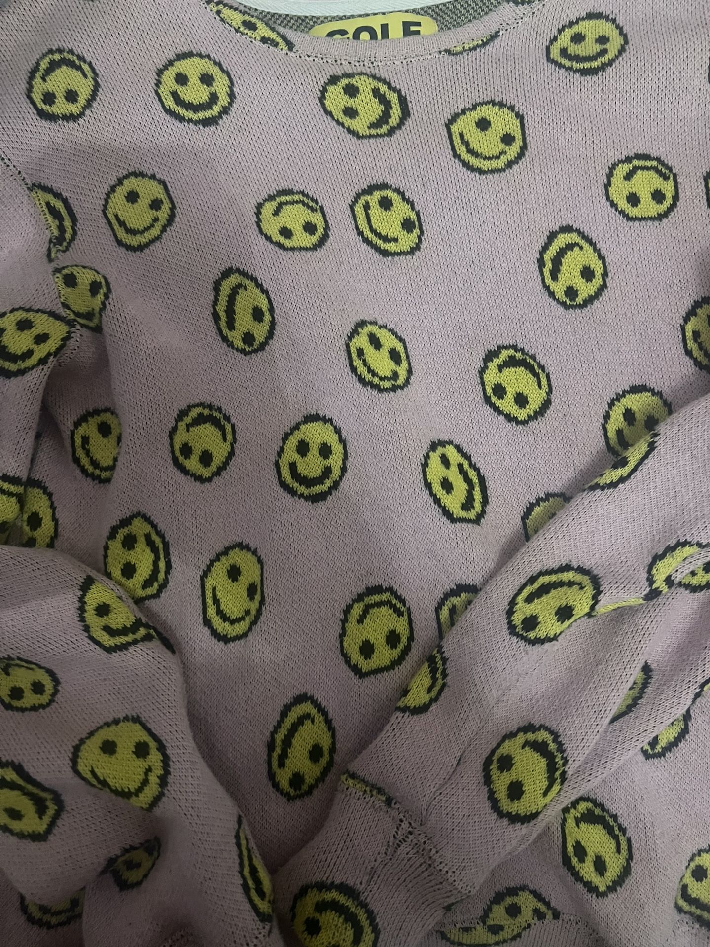 Golf Wang Smiley Face Long Sleeve Sweater
