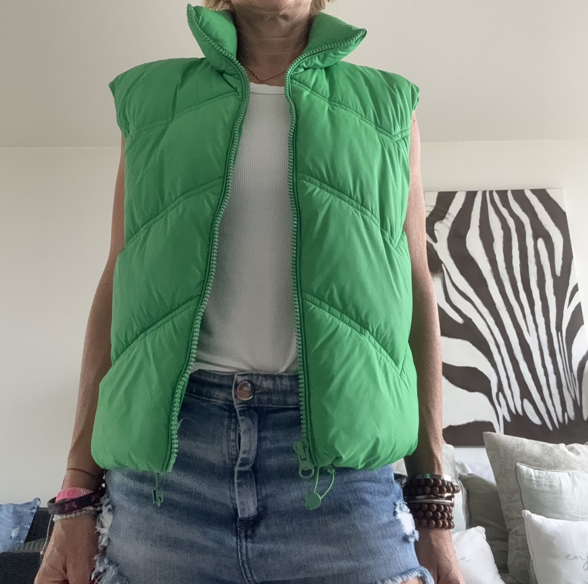 Puffer vest jacket Zara s