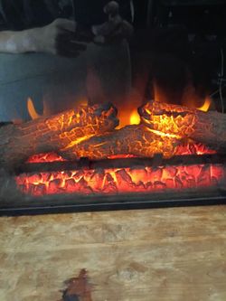 Electric Fireplace Insert with LED Flame Effect I have this beautiful baysitter fireplace does different settings it's great for romantic evening the 