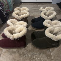 Macy’s INC Shearling Boots (Size 8)