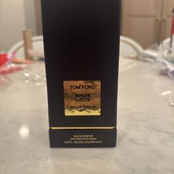 Tom Ford White Suede 