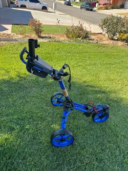 CaddyTek CaddyLite AUTO +360 Golf Push Cart – Brand New