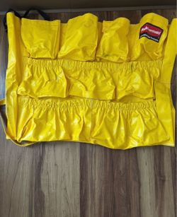 Rubbermaid Commercial Yellow Cleaning Cart Caddy Bag