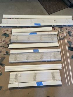 2” blinds various sizes