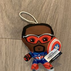 Captain America Plush Keychain