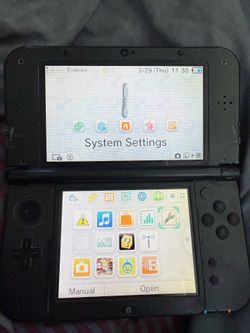 New Nintendo 3ds xl top IPs screen