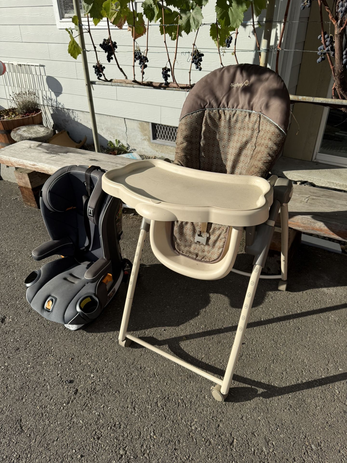 Free Child Seat And Car seat