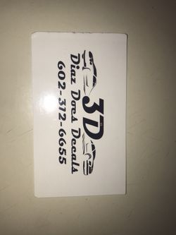 3D - Diaz Does Decals