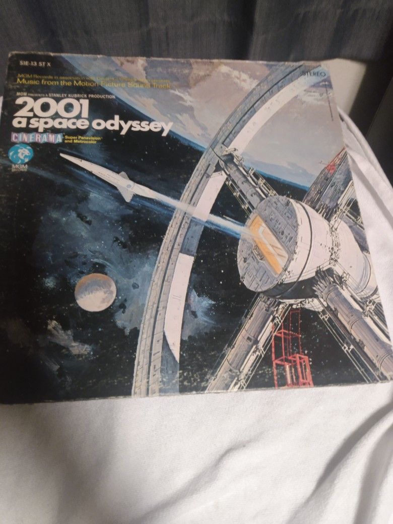 Vintage 2001 A Space Odyssey Soundtrack Vinyl Record
