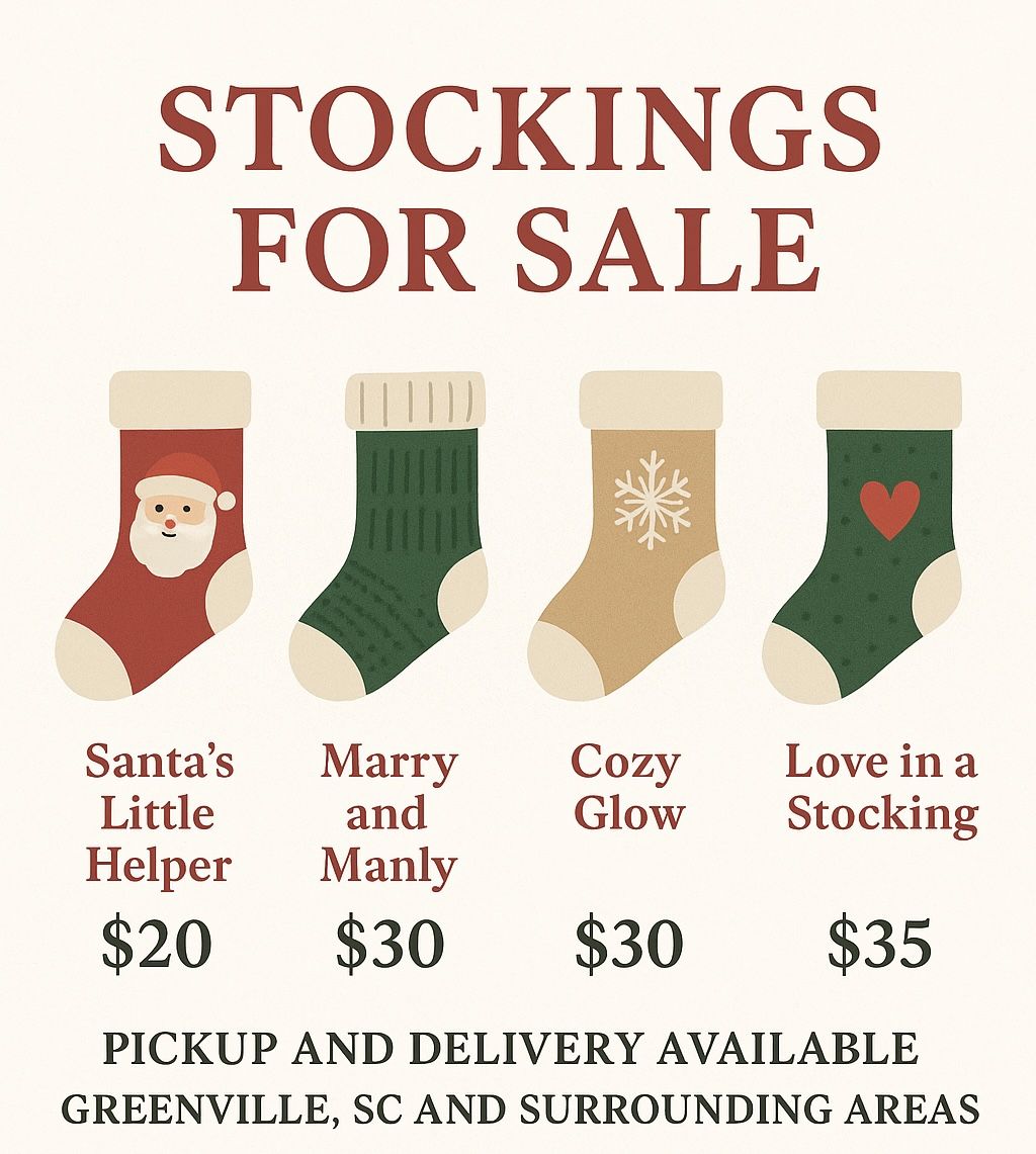 Custom Holiday Stockings For Sale! β¨π