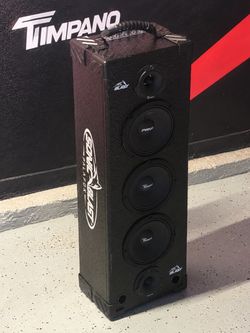Custom Bluetooth Speaker – Timpano & PRV – Milwaukee Battery Powered
