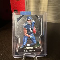 AJ Brown Panini Prizm