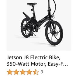 Jetson J8 Electric Bike (Black)