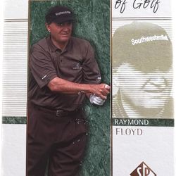 Raymond Floyd 2001 Upper Deck Golf SP Preview Ambassadors Of Golf Card #56