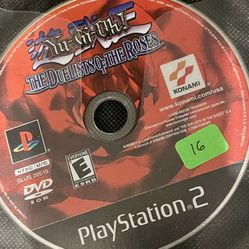 Yu gi oh duelists of the roses PlayStation 1 game disc only 