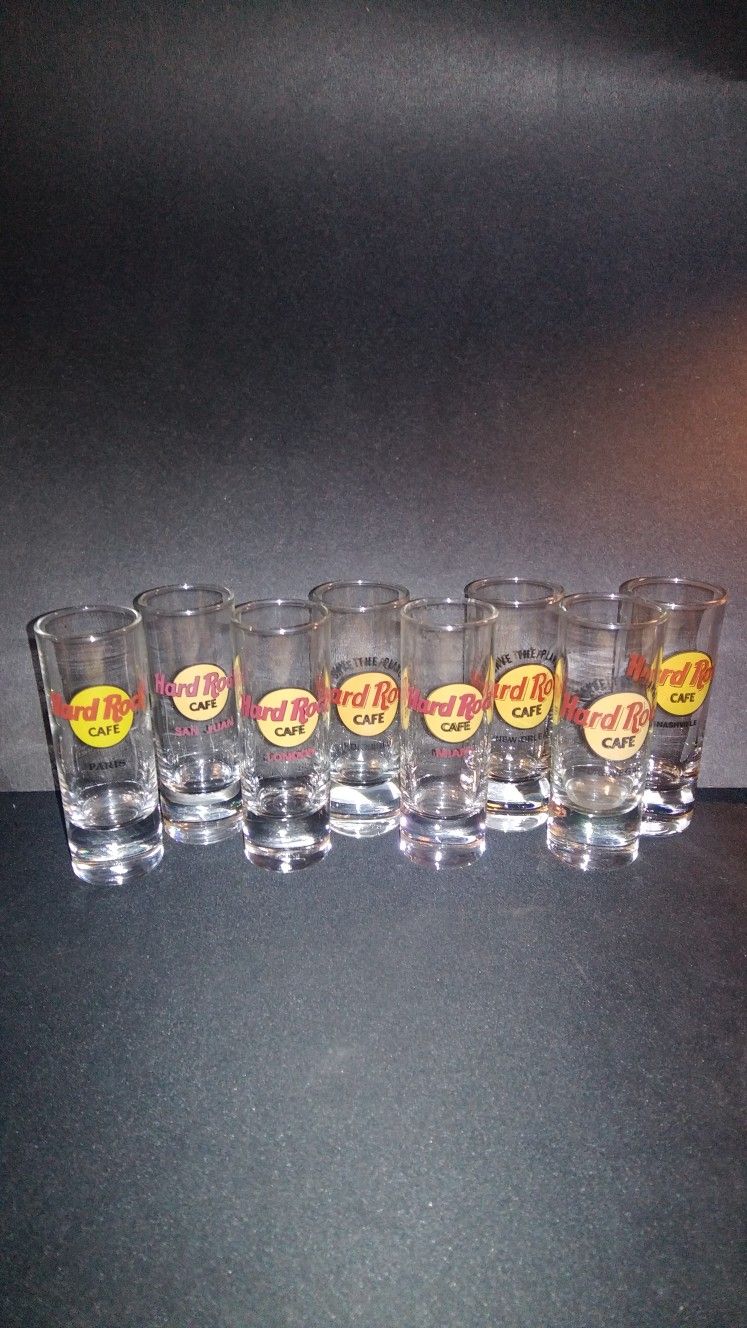 Hard Rock Cafe  Shot Glasses