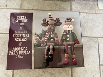 Christmas Shelf Sitters 2-Pack Figurines