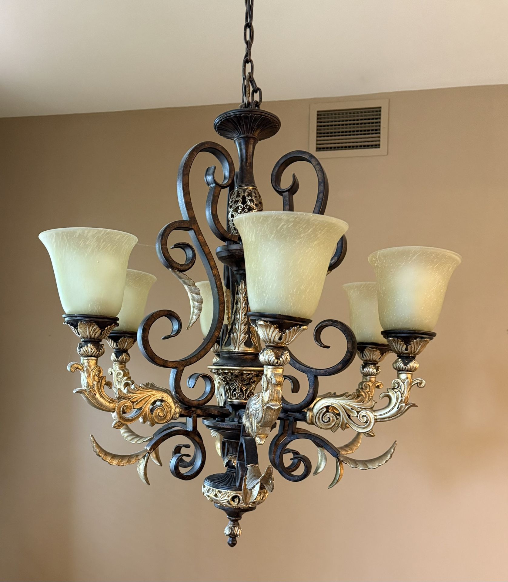 Elegant 6-Light Chandelier