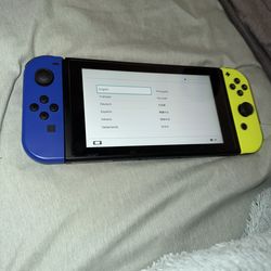Nintendo switch (animal crossing edition)