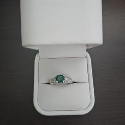 Diamond Ring 14k W Gold