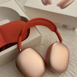 Coral AirPod Maxes