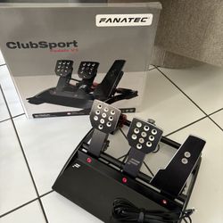 Sim Racing Fanatec V3 Pedals