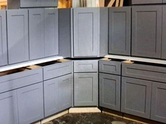 Gray Kitchen Cabinets
