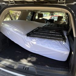 Full Size Bed,  Nice Mattress and Fold Up Box Spring