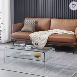 Glass Coffee Table – Brand New – $200