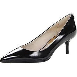 Michael Michael Kors MK Flex Kitten Pump Black Patent