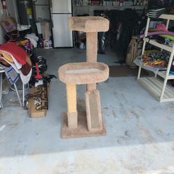 Cat Tree Beige Large