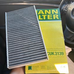 MANN FILTER CUK 3139 Cabin Air Filter - Brand New BMW Cabin air filter