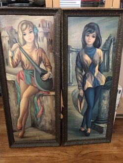 1970’s Big Eye Art, Prints / Not Paintings 